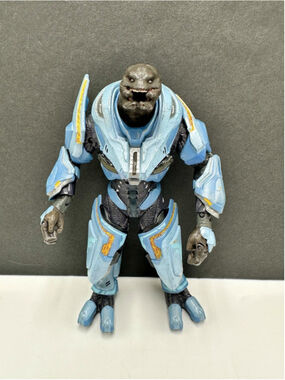 Halo Reach McFarlane Toys Elite General Blue Figure Invasion Set Incomplete